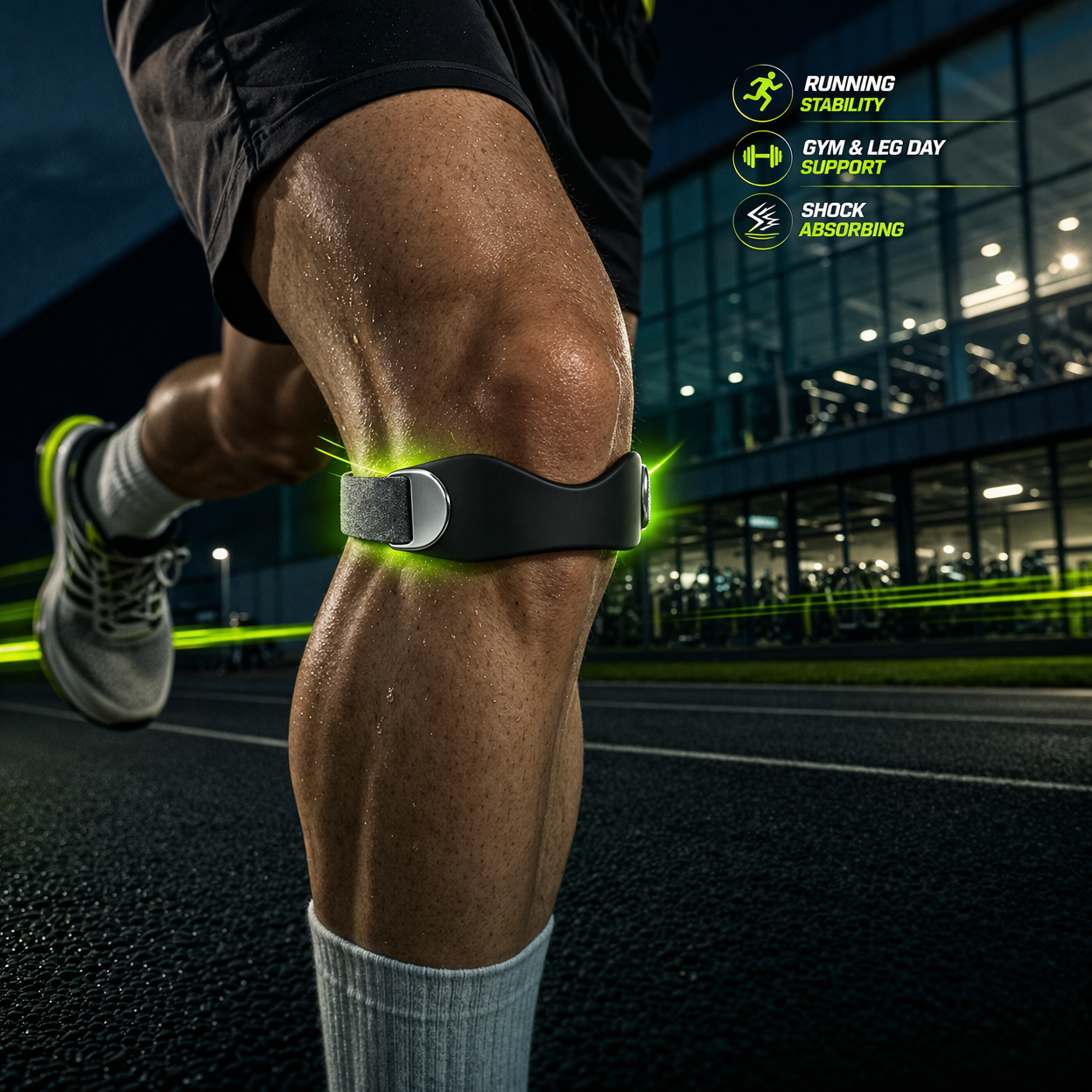 FÜT Performance Patella Knee Strap – Knee Support for Sports, Running & Soccer - Image 8