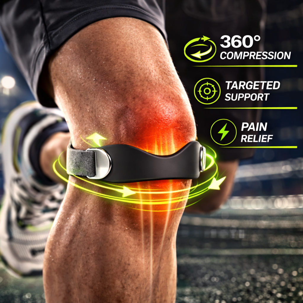 FÜT Performance Patella Knee Strap – Knee Support for Sports, Running & Soccer - Image 4
